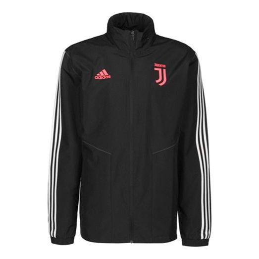 adidas JUVE AW JKT Soccer/Football Juventus Woven Jacket Black DX9134