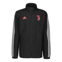 adidas JUVE AW JKT Soccer/Football Juventus Woven Jacket Black DX9134