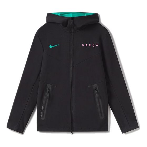 Nike FC Barcelona Full-length zipper Jacket 'Black' CK8587-010