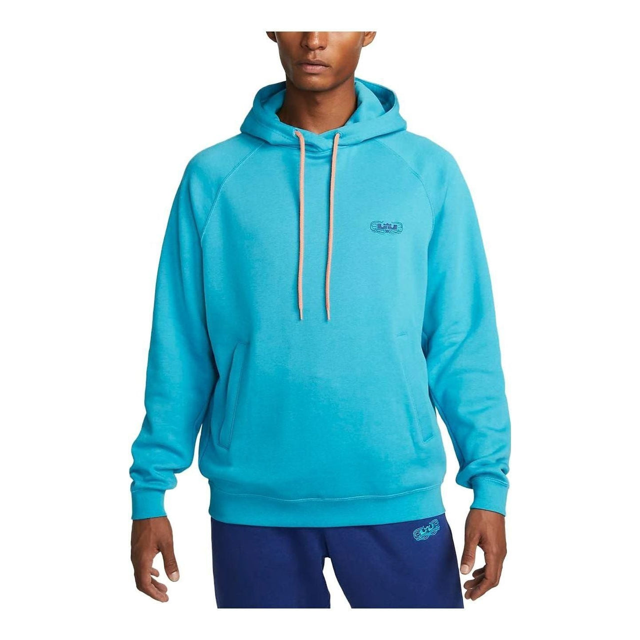 Nike LeBron Basketball Hoodie 'Blue' DQ6129-446