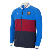 Nike FC Barcelona Full Zip Soccer Track Jacket 'Blue' CV9914-427