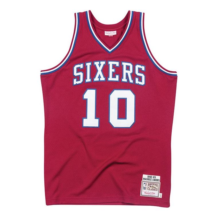 Mitchell & Ness NBA Maurice Cheeks 1982-83 Philadelphia 76ers Road Authentic Jersey 7226-3B1-82MCHEE