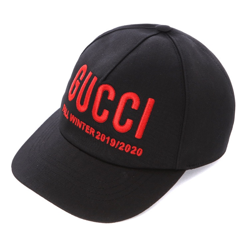 Gucci Embroidered Logo Baseball Cap 'Black' 596211-3HI49-1074