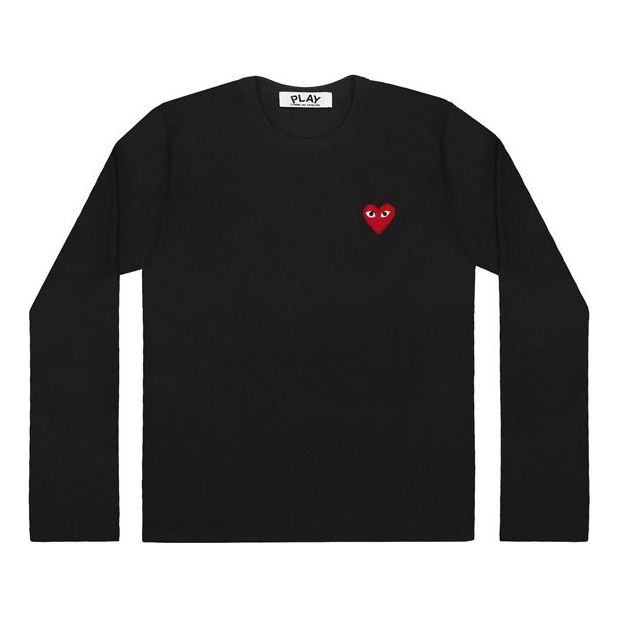 COMME des GARCONS PLAY Long-Sleeve T-Shirt 'Black' AZ-T118-051-1