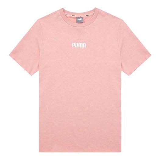 PUMA Basic Logo T-Shirts 'Pink' 849593-24