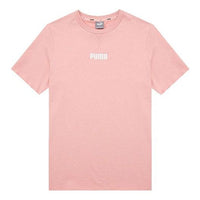PUMA Basic Logo T-Shirts 'Pink' 849593-24