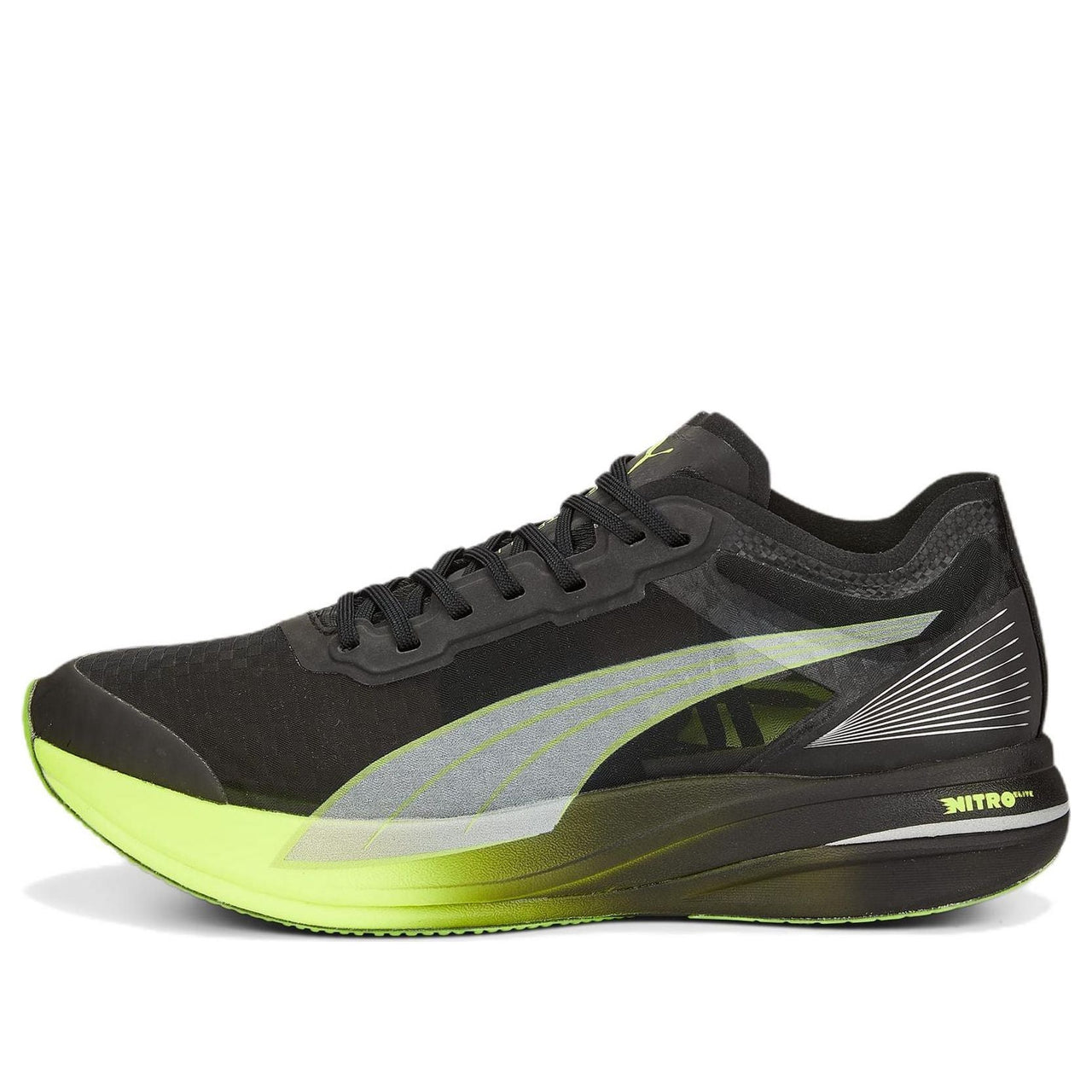PUMA Deviate Nitro Elite Carbon 'Black Green' 377090-01