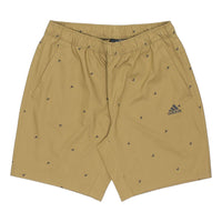 adidas Fi Short Aop Logo Printing Athleisure Casual Sports Shorts Olive Green GP0947