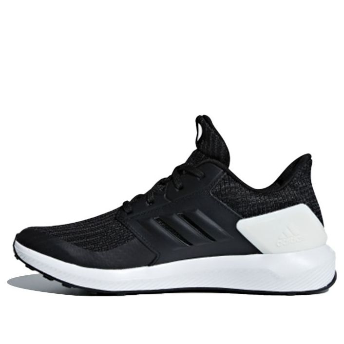 (GS) adidas RapidaRun Knit J 'Carbon' AH2610