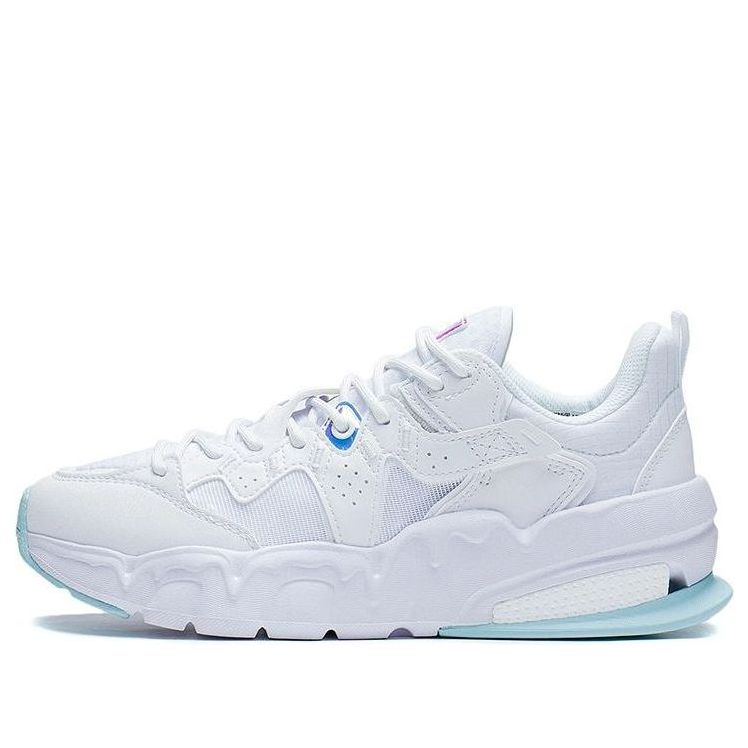 (WMNS) Li-Ning Flex Sportstyle Shoes 'White Ice Blue' AGLS114-2