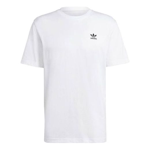 adidas originals Adicolor Classics Back+front Trefoil Boxy Tee 'White Black' IM4513