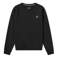 Air Jordan Fleece Crew Sweaters 'Black' DN7954-010