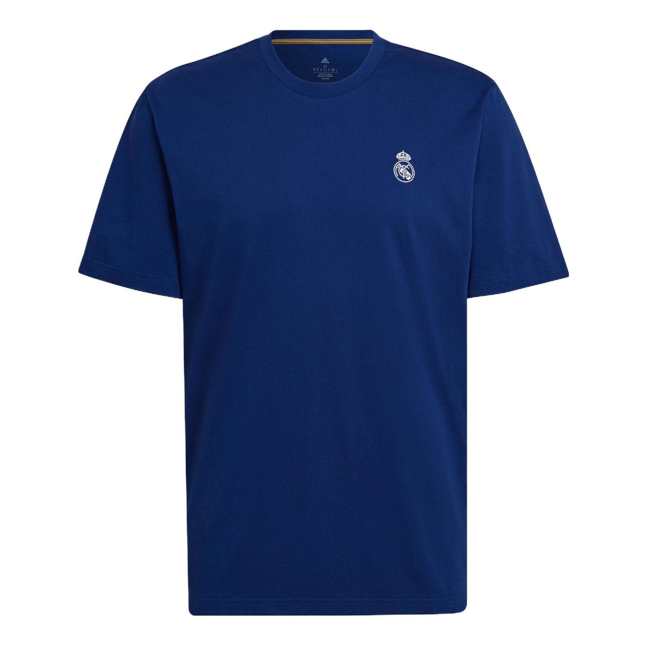 adidas Real Q2 Hc Tee Casual Sports Real Madrid Soccer/Football Short Sleeve Blue H59049