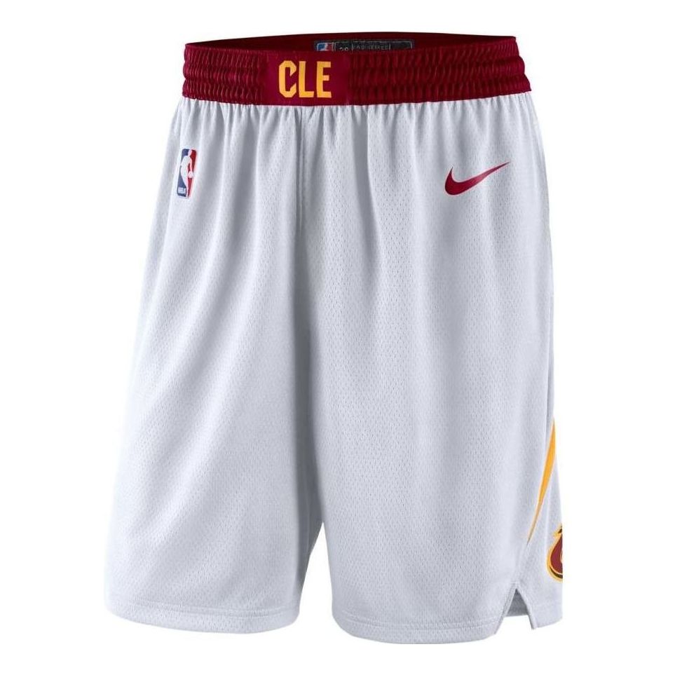 Nike x NBA Cleveland Cavaliers Association Edition Swingman Shorts 'White' AJ5595-100