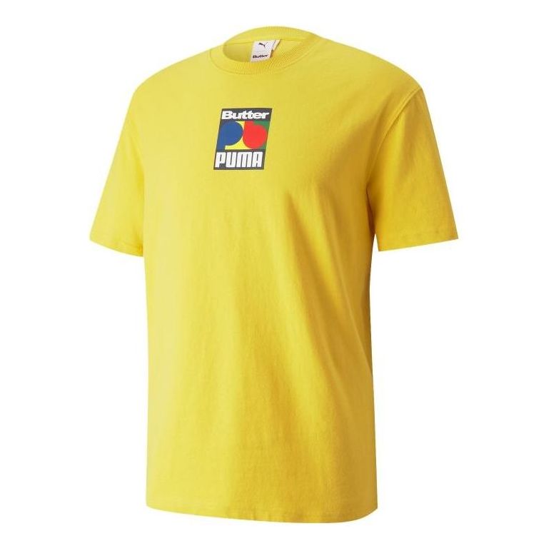 PUMA X Butter Goods Graphic T-Shirt 'Yellow' 534058-85
