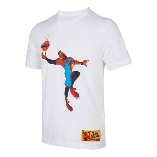 Nike AS LBJ Men's NK DF SJ FA Tee 2 White DH3832-100