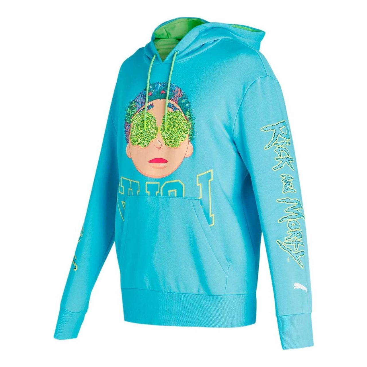 PUMA X Rick And Morty Basketball Hoodie 'Blue' 535438-01