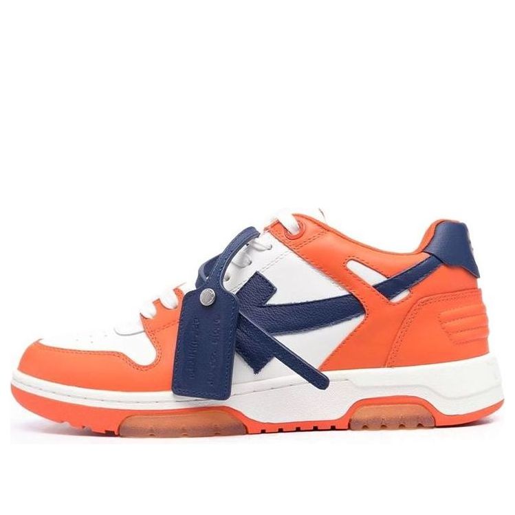 Off-White Out Of Office Low-Top Sneaker 'Orange Blue White ' OMIA189F21LEA0022045