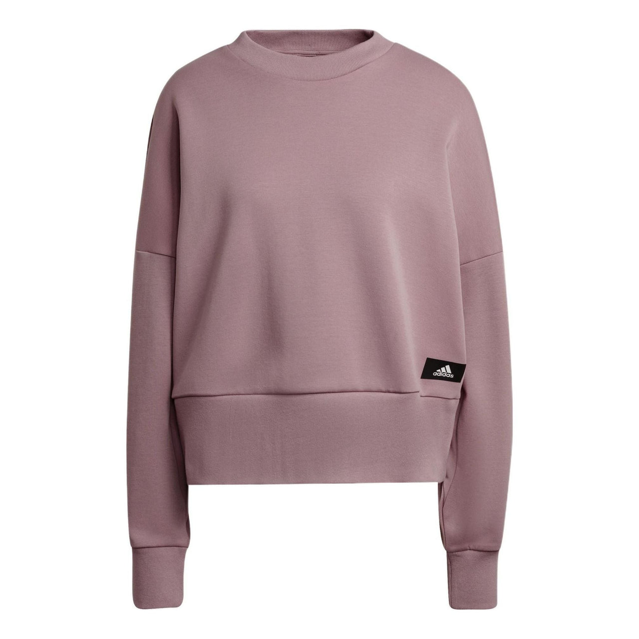 (WMNS) adidas W Fi 3s Crew Stripe Sports Round Neck Pullover Long Sleeves Purple Pink Hoodie HD8998