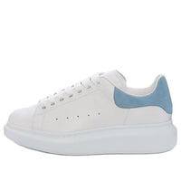 (WMNS) Alexander McQueen Oversized Sneaker 'White Dream Blue Suede' 553770WHGP79048