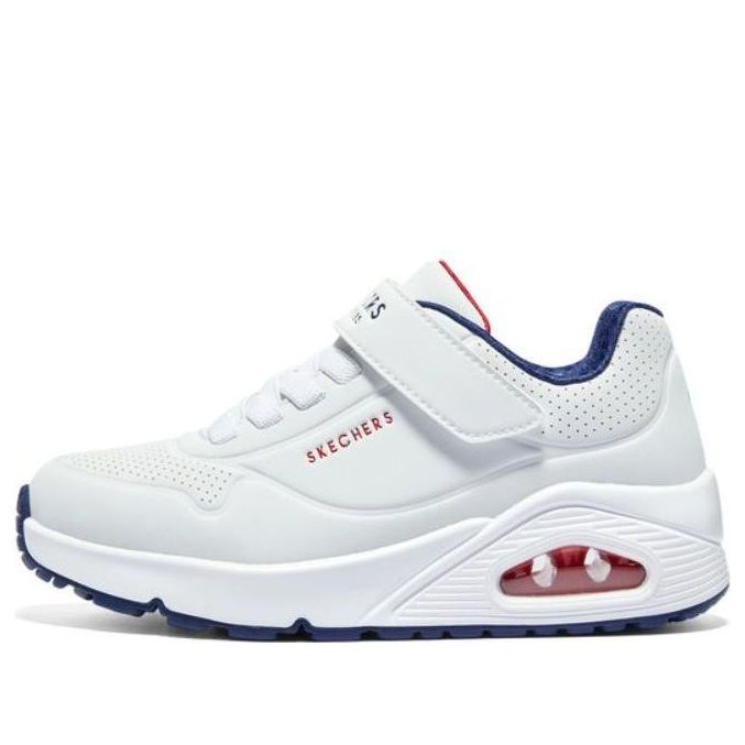 (GS) Skechers Uno Stand on Air Sneaker 'White' 403673L-WNVR