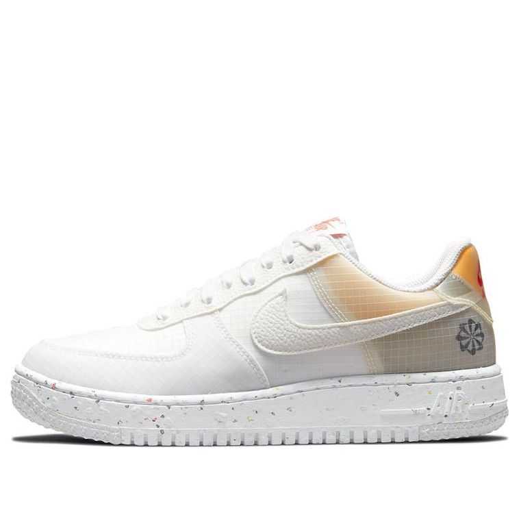 (WMNS) Nike Air Force 1 Crater 'Move To Zero - White Orange' DO7692-100