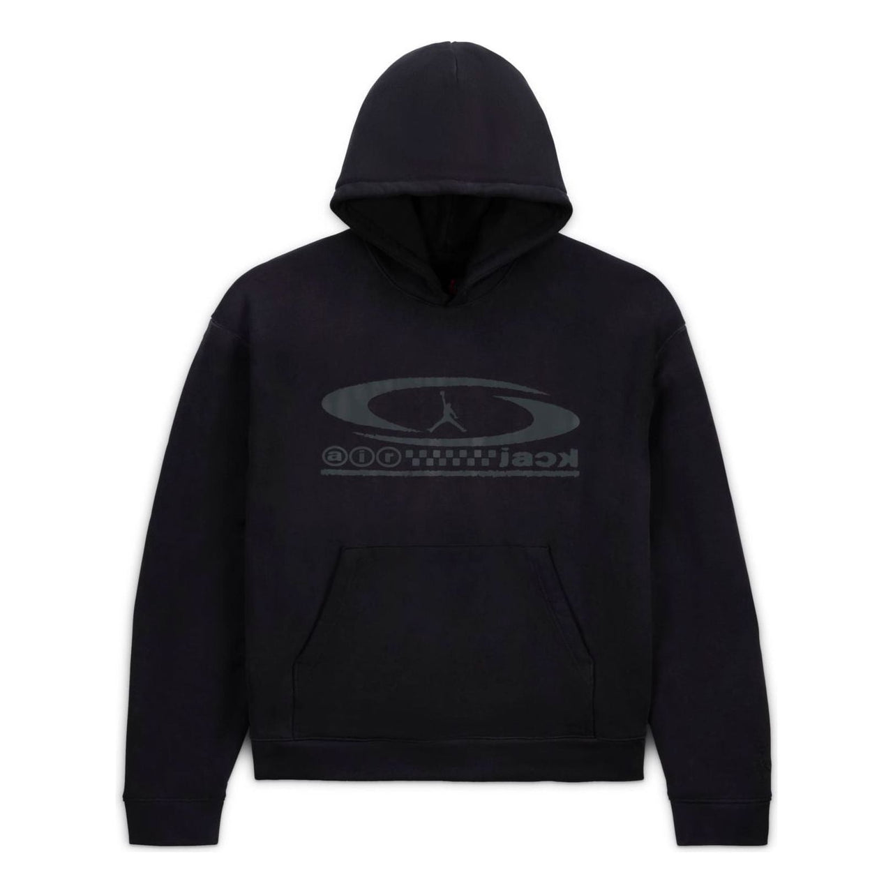 Air Jordan x Travis Scott Graphic Hoodie Asia Sizing 'Black Grey' FQ7822-010