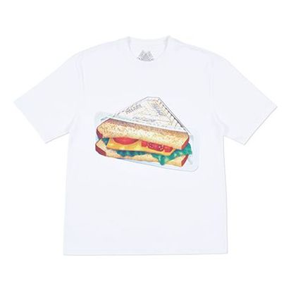 PALACE Plow Mans Short-sleeveTee Unisex White PAL-SS18-065