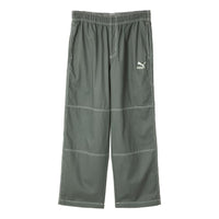 PUMA Swxp D Woven Pants with logo 'Olive Green' 626860-80