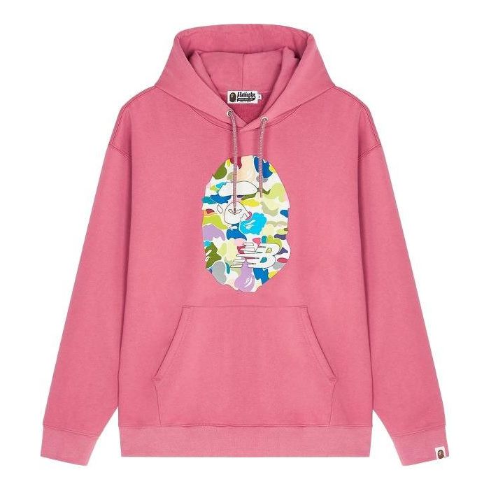 New Balance x A Bathing Ape Ape Relaxed Fit Hoodie 'Pink Multi' BPSW00000-RDX
