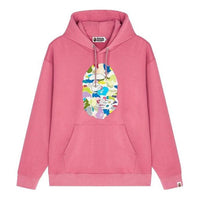 New Balance x A Bathing Ape Ape Relaxed Fit Hoodie 'Pink Multi' BPSW00000-RDX