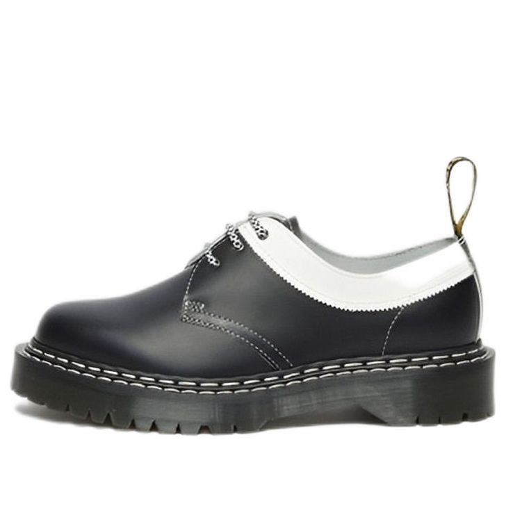 Dr. Martens 1461Bex Smooth Contrast Leather Oxford Shoes 'Black White' 27329009