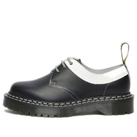 Dr. Martens 1461Bex Smooth Contrast Leather Oxford Shoes 'Black White' 27329009