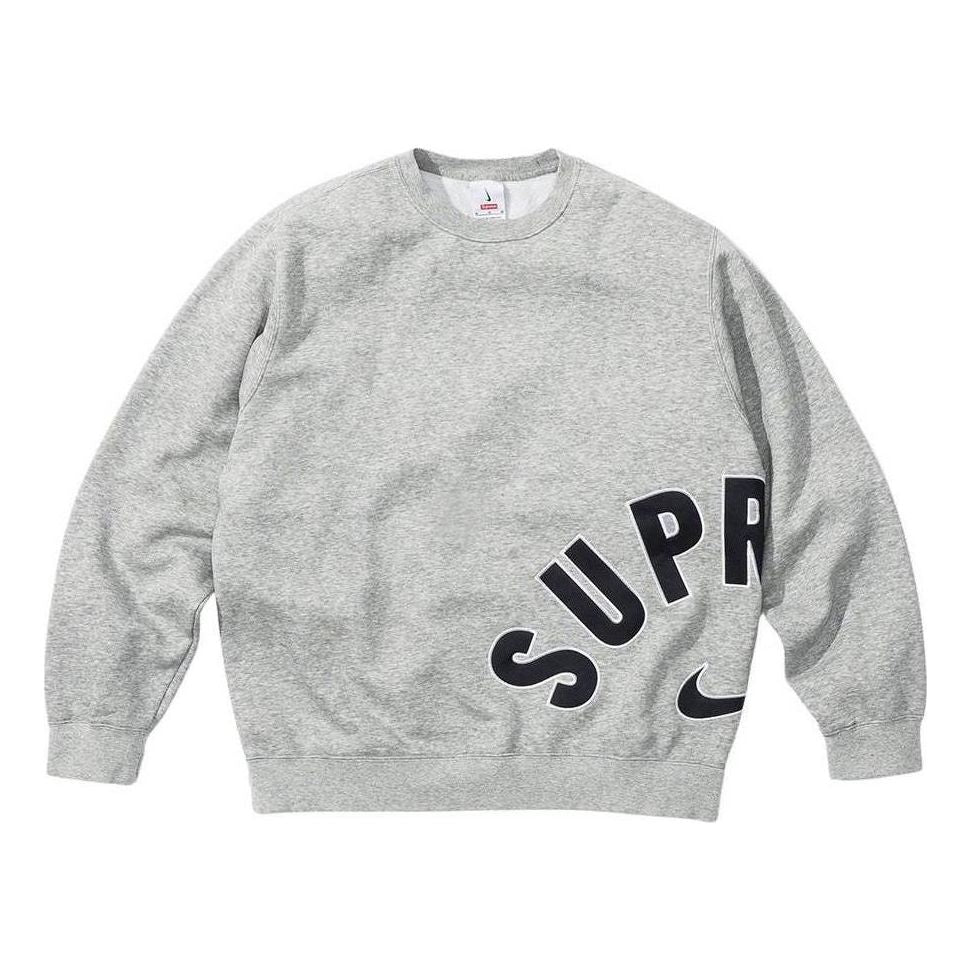 Supreme x Nike Arc Crewneck 'Grey Black' SUP-SS22-824