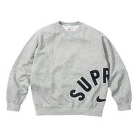 Supreme x Nike Arc Crewneck 'Grey Black' SUP-SS22-824