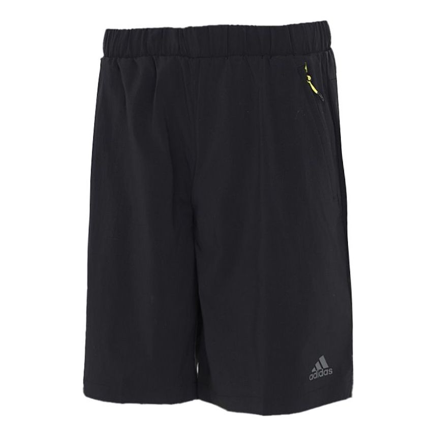 adidas Stretch Shorts Training Running Sports Black GN7324