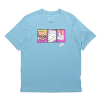 Nike Sportswear Applique T-Shirt 'Blue' CT6528-424