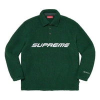 Supreme x Polartec L/S Polo 'Green White' SUP-FW22-825