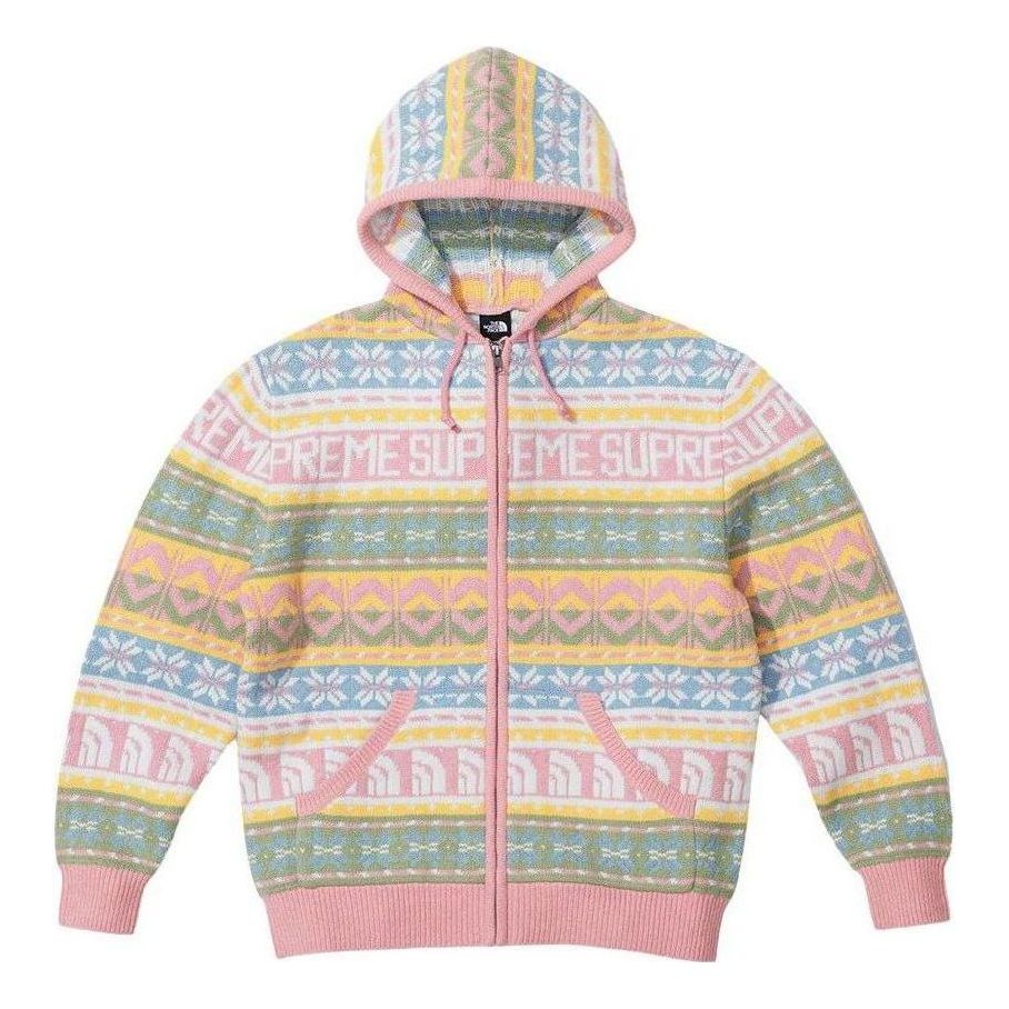 Supreme x The North Face Zip Up Hooded Sweater 'Multi-Color' SUP-FW22-762