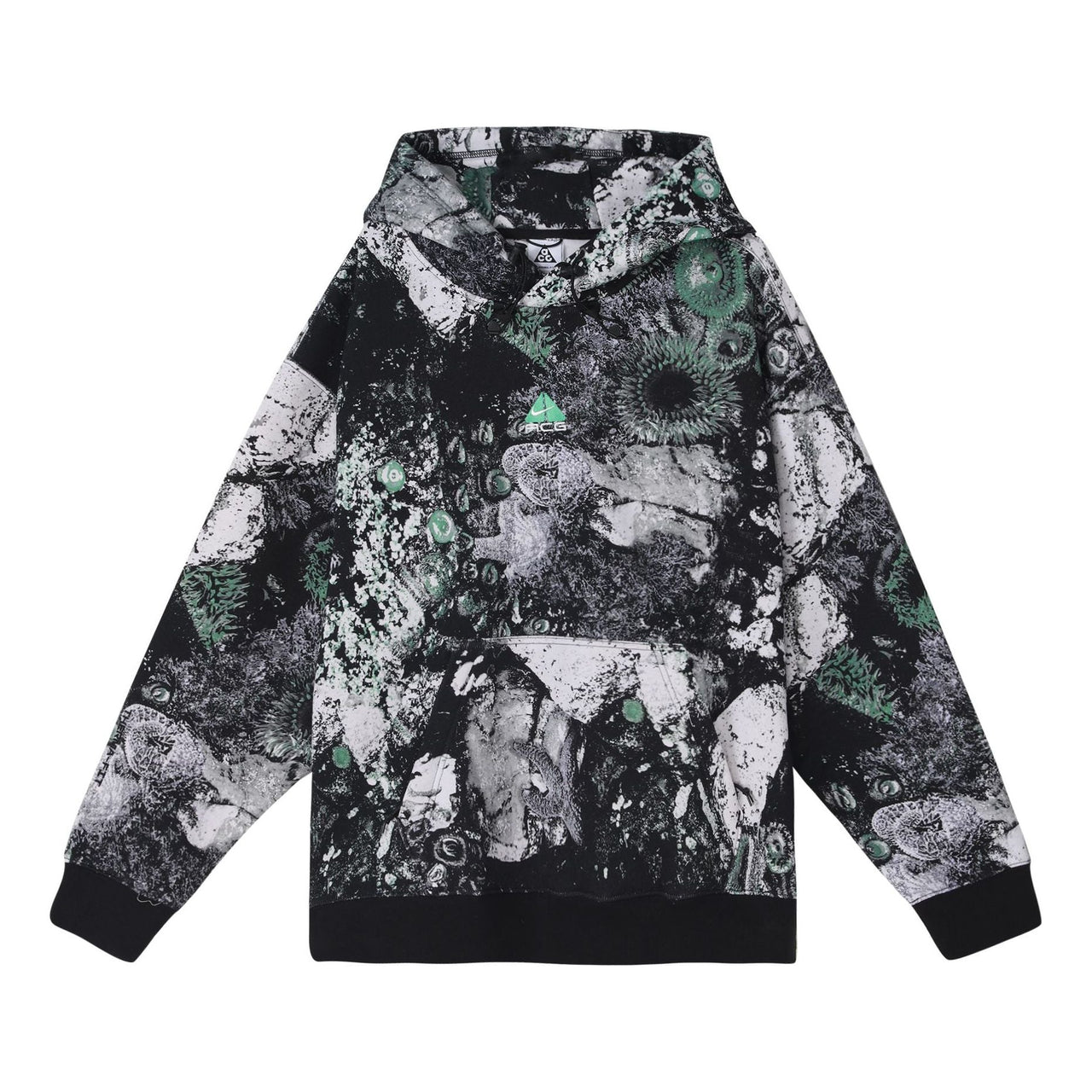 Nike ACG Therma-FIT Tuff Fleece Pullover Hoodie 'Ashen Slate Black Summit White' DV9097-493
