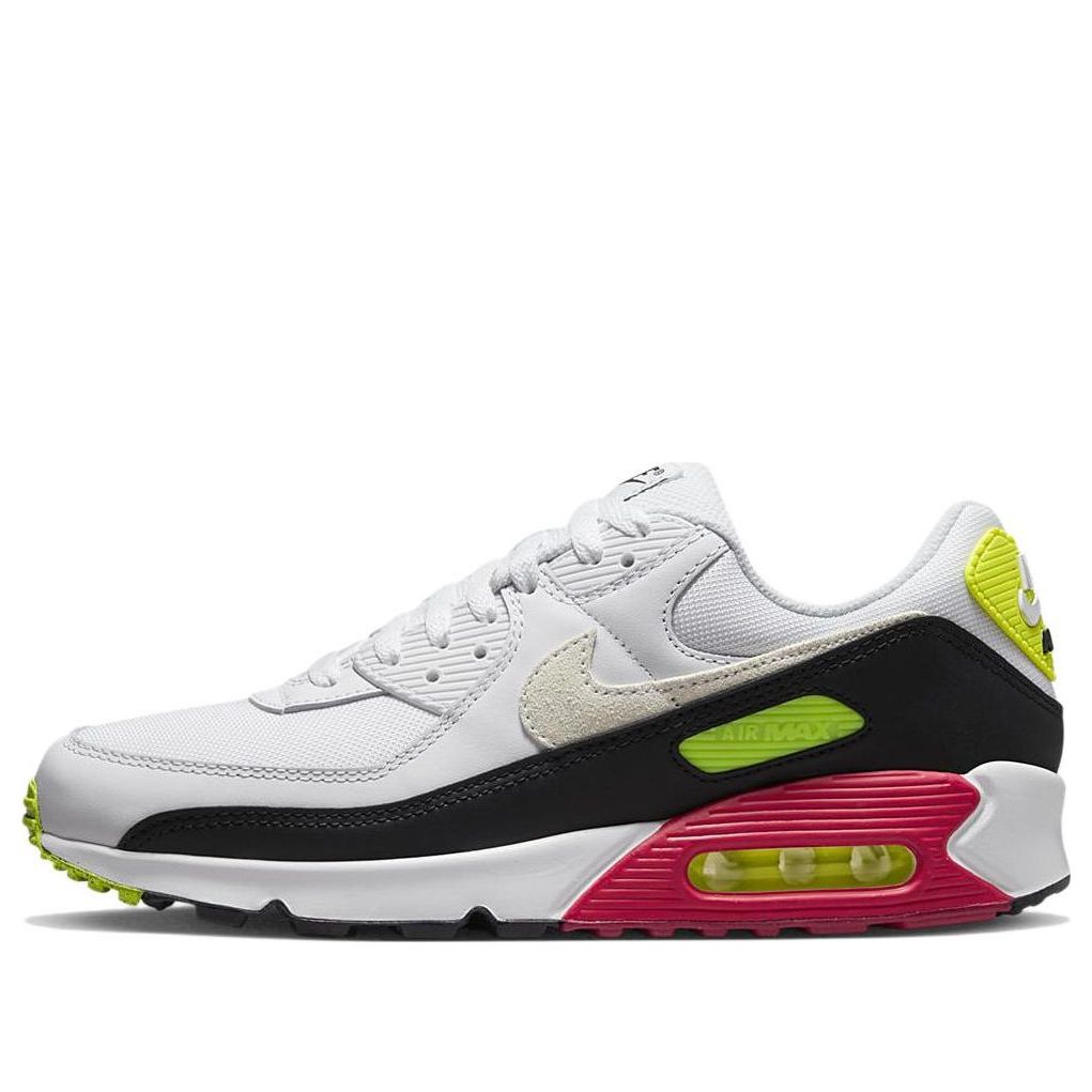 Nike Air Max 90 'White Volt Rush Pink' DQ4071-100