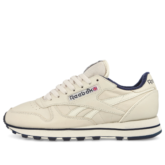 Reebok Classic Leather Vintage 'Beige Navy' 100033724