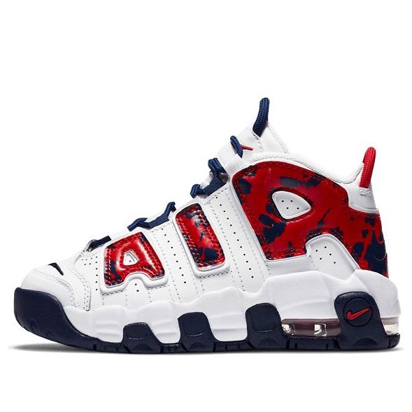 (PS) Nike Air More Uptempo 'Red Navy Camo' CZ7886-100