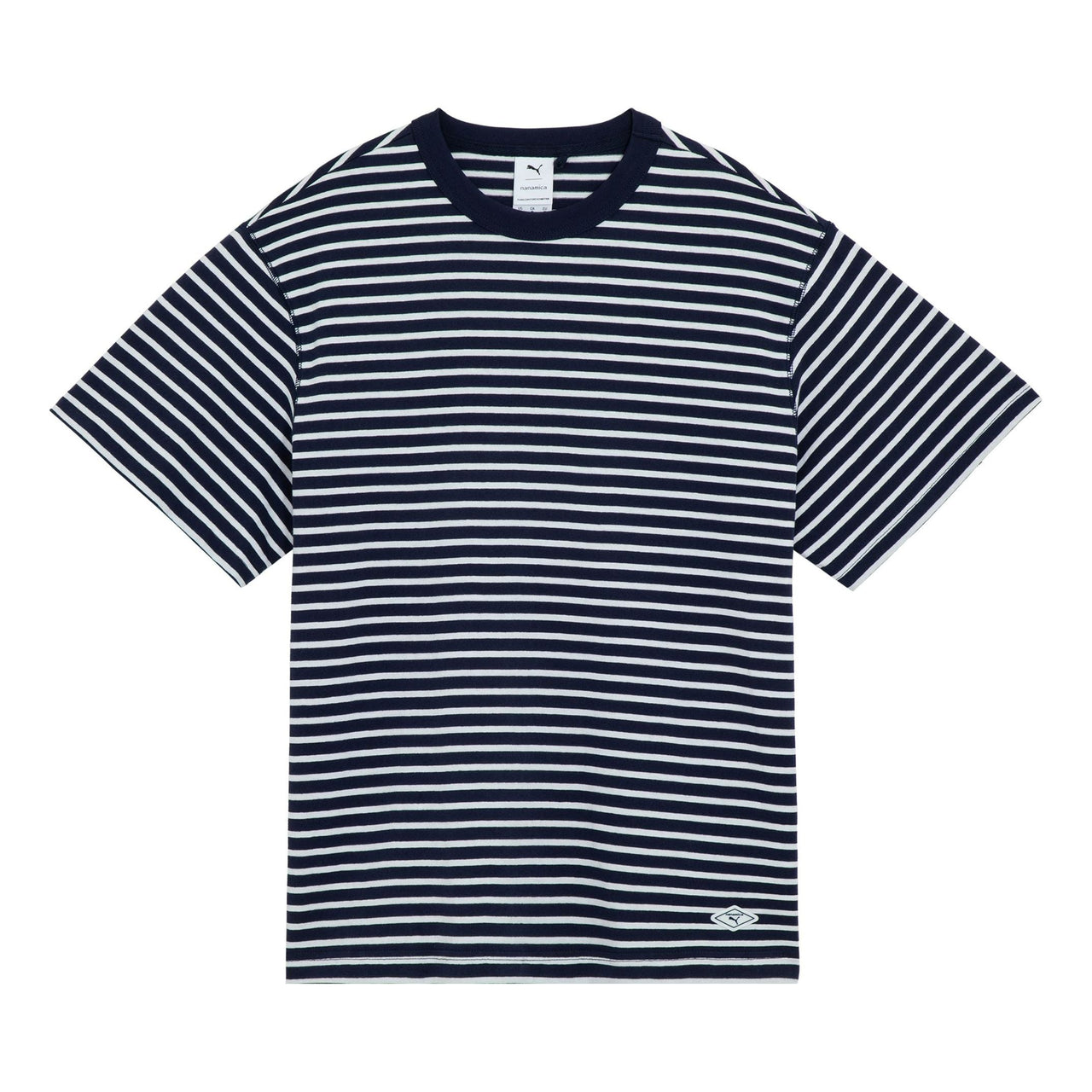 PUMA X Nanamica Striped Tee 'Navy' 539854-06