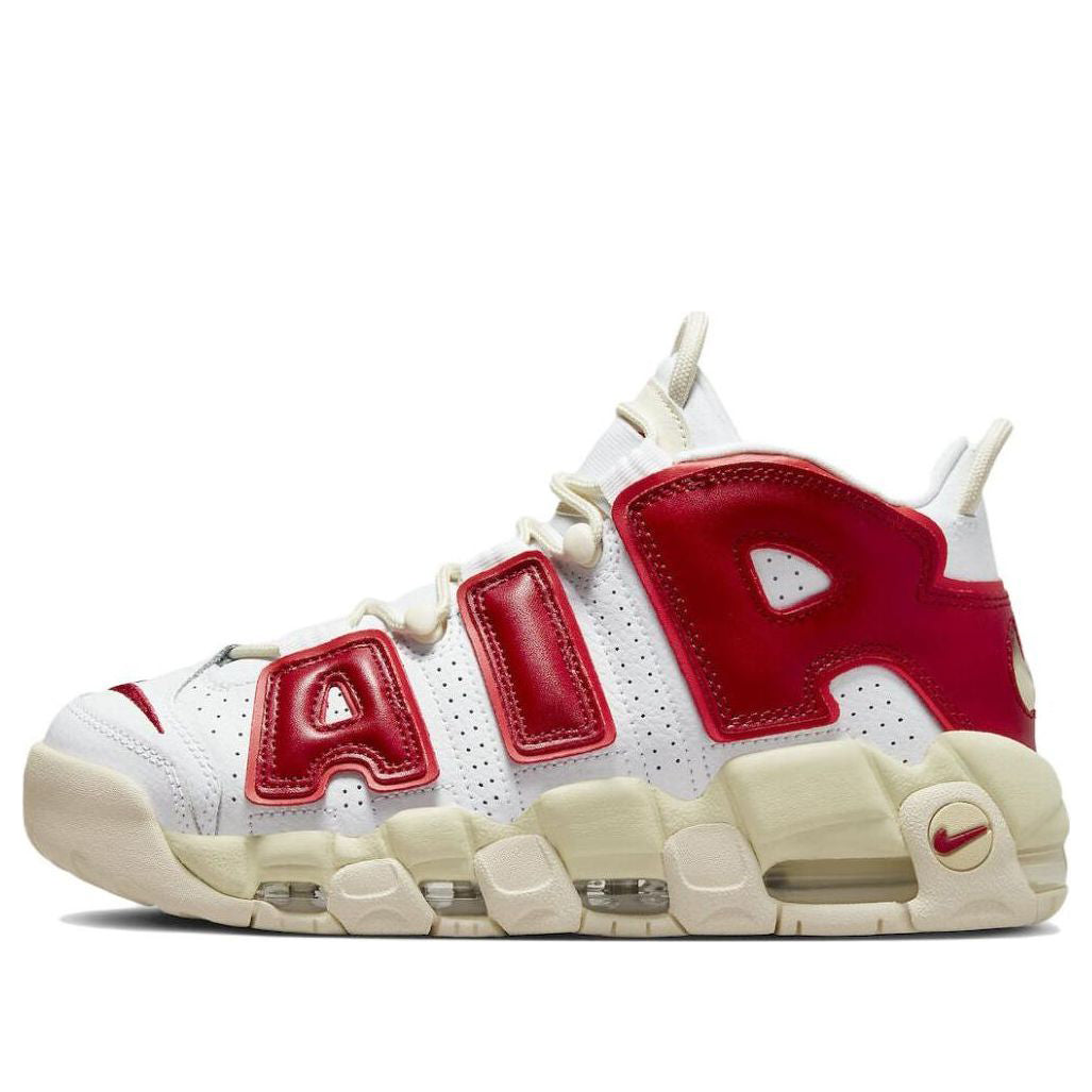 (WMNS) Nike Air More Uptempo 'White Red Sail' FN3497-100