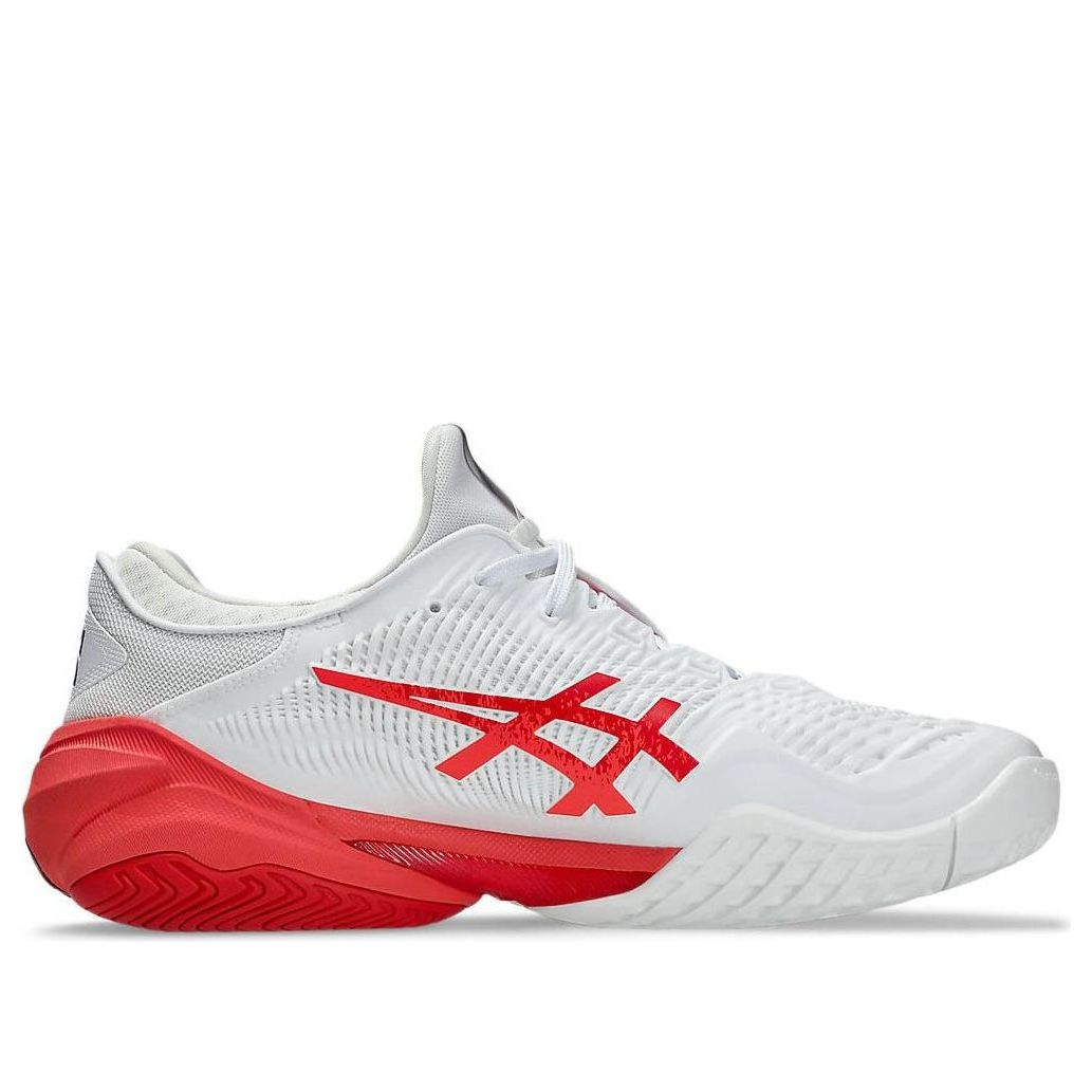 ASICS Court FF 3 Novak 'White Electric Red' 1041A522-966