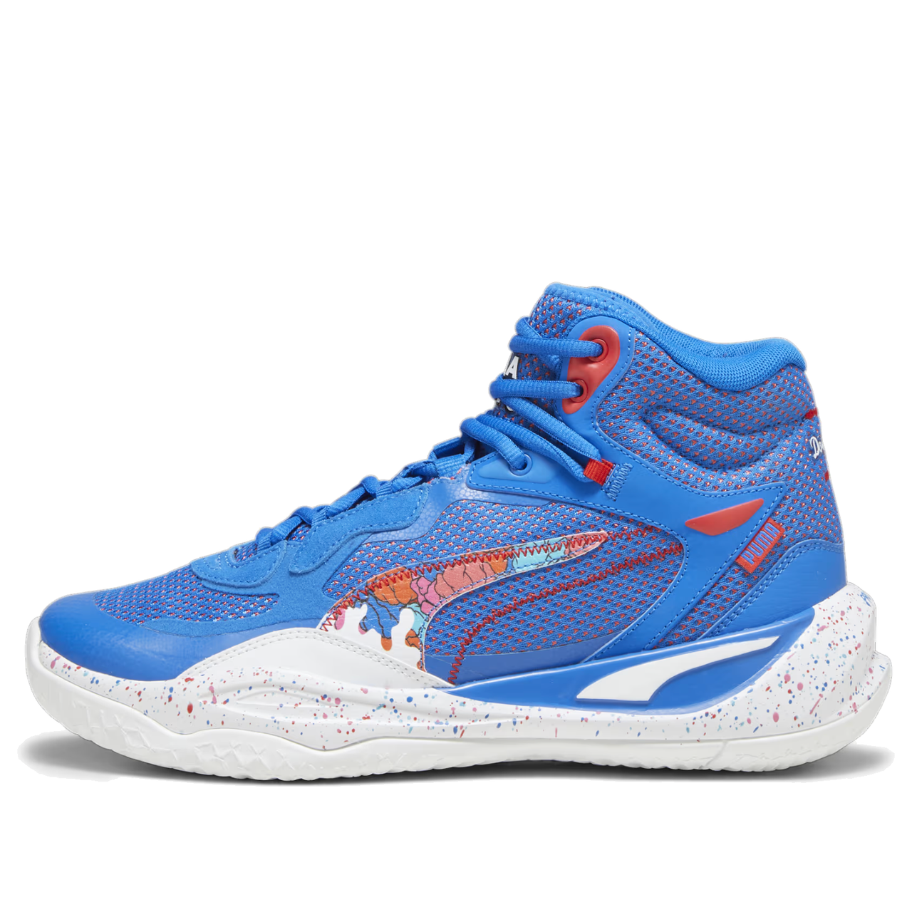 PUMA Playmaker Pro Mid Dylan 'Bluemazing Red' 379284-01