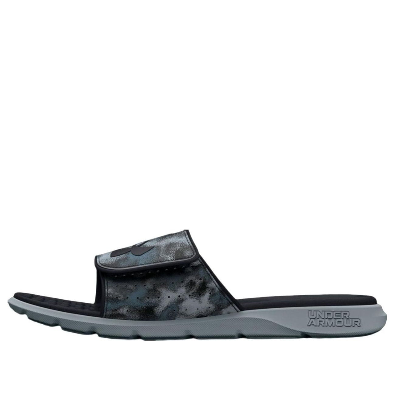 Under Armour Ignite 7 Graphic Strap Slide 'Harbor Blue Camo' 3026024-402