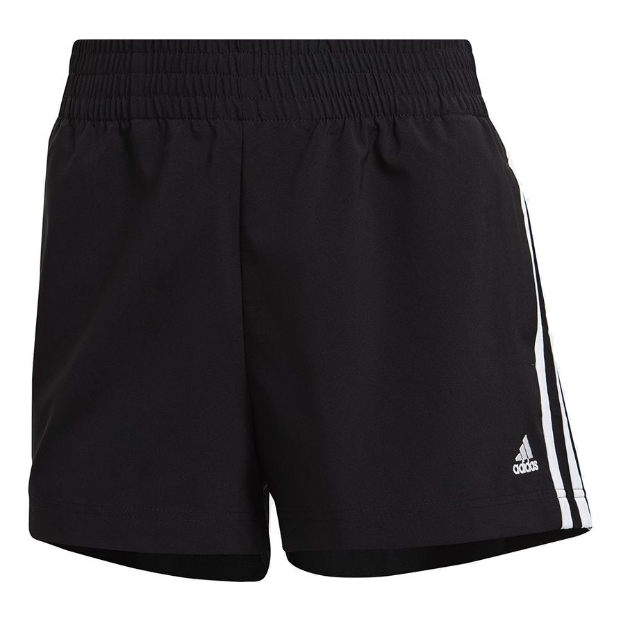 (WMNS) adidas W 3s Wv Sho Training Sports Stripe Woven Shorts Black GM5549
