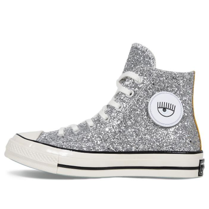 (WMNS) Converse Chiara Ferragni x Chuck 70 'Yellow Silver' 563830C